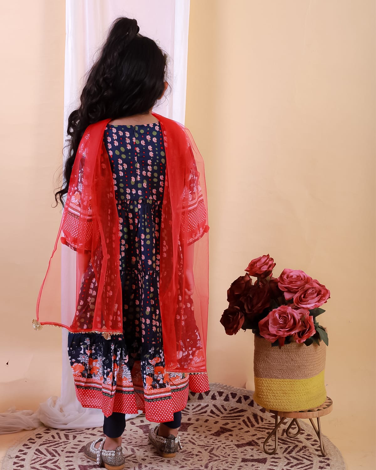 Girls anarkali set