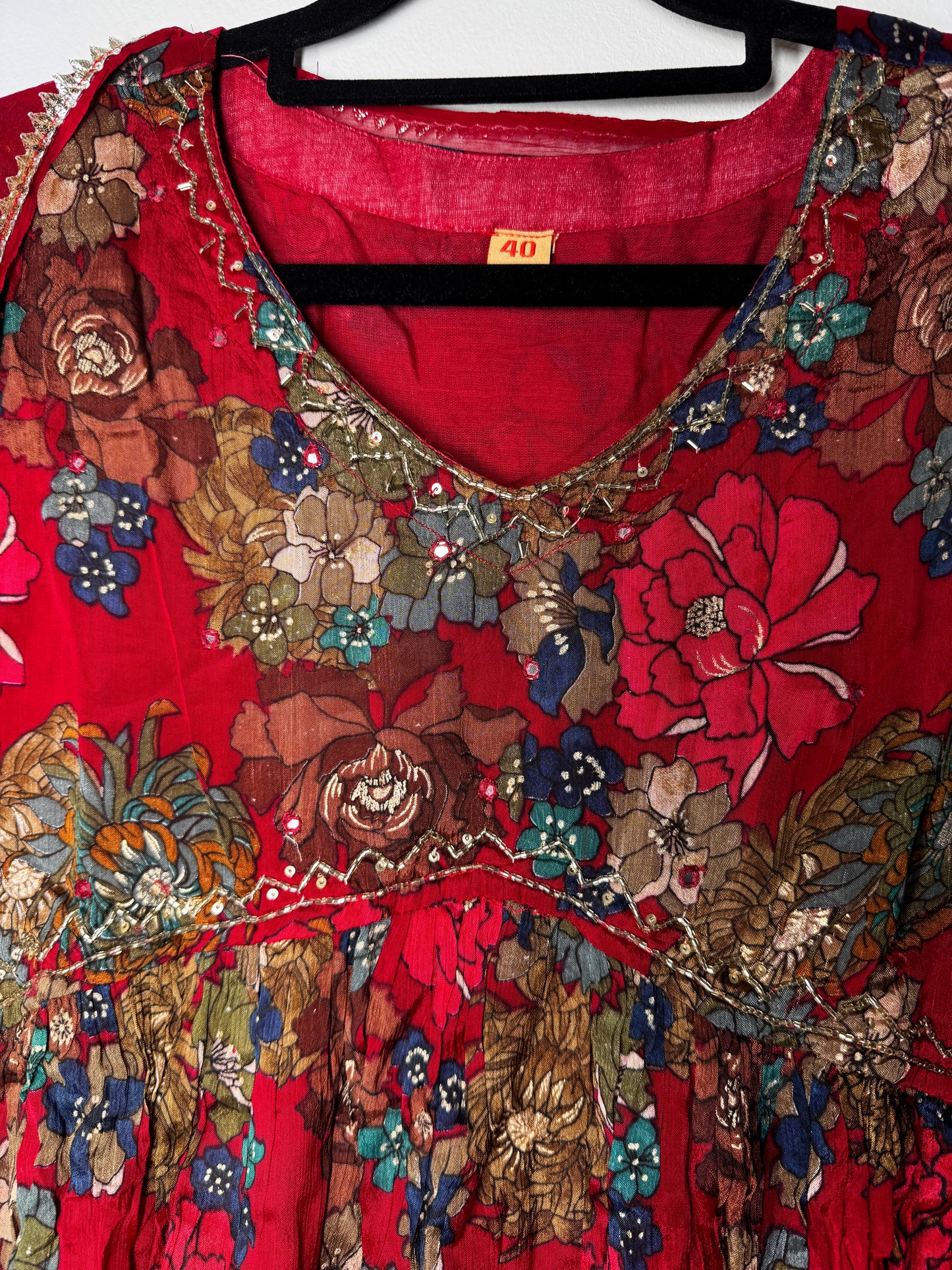 Aalia inspired kurtha set