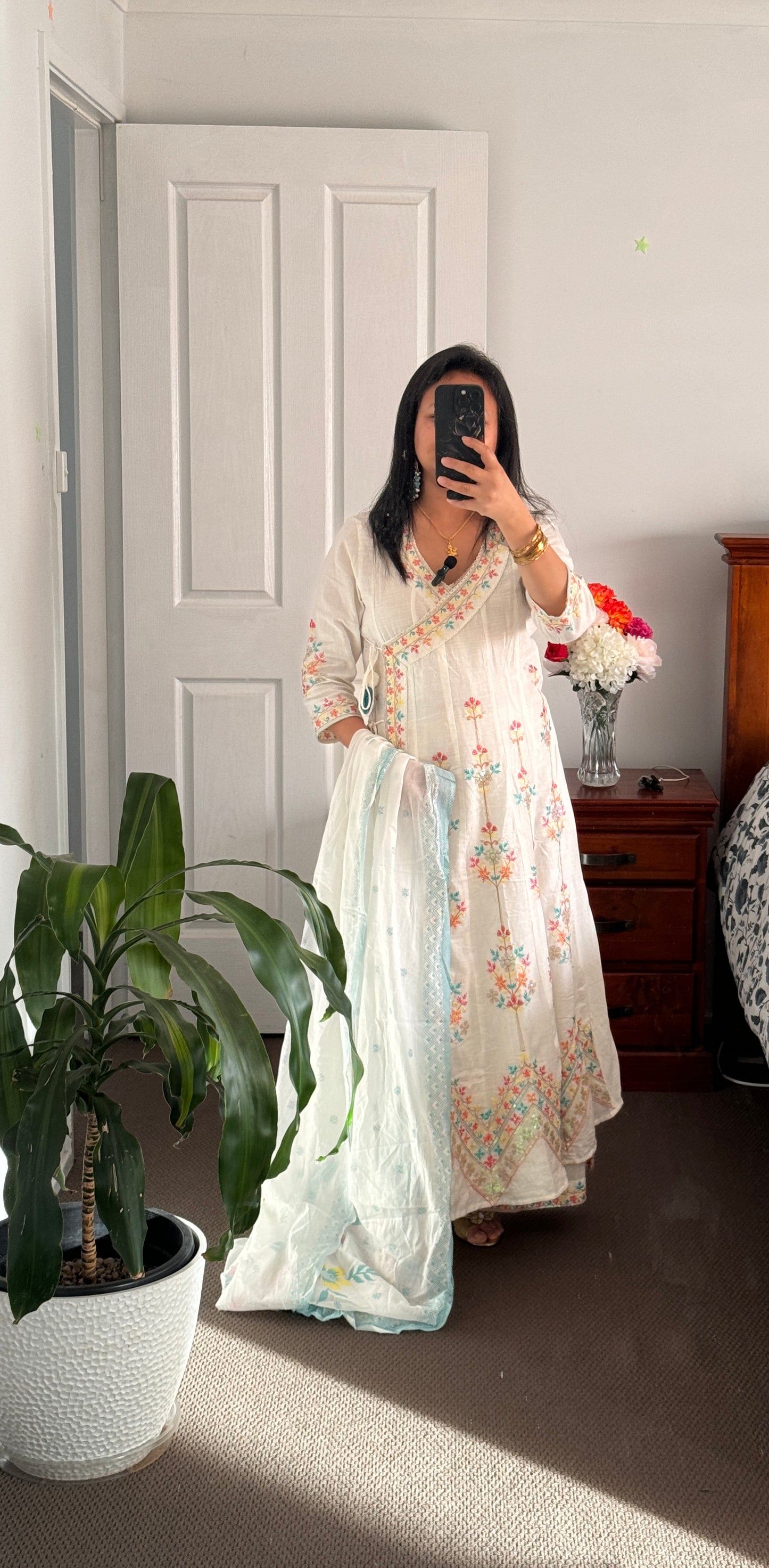 Anarkali kurtha