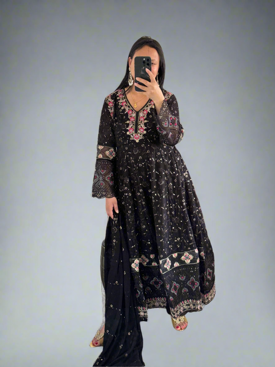 Georgette Anarkali