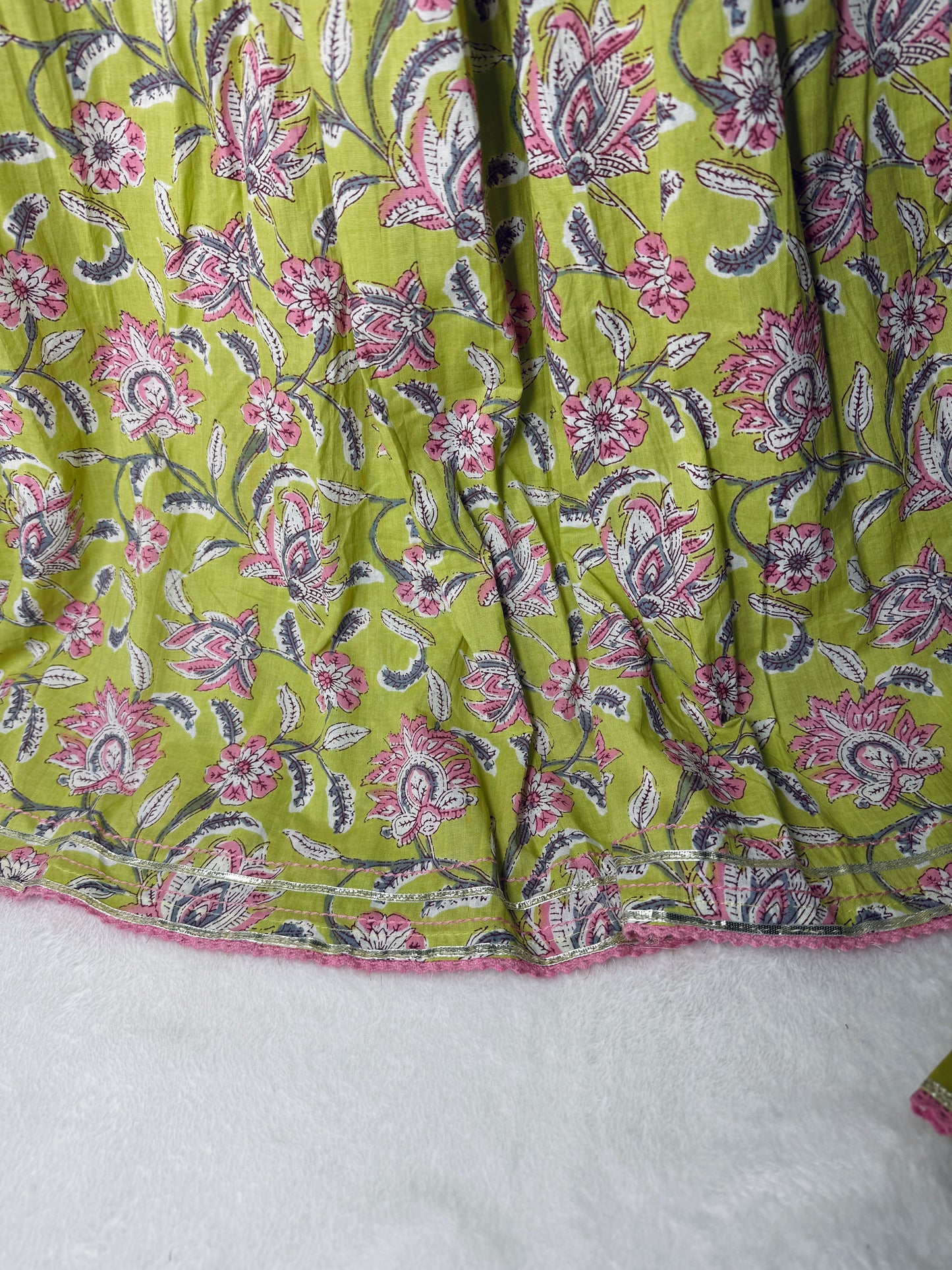 Cotton Anarkali set