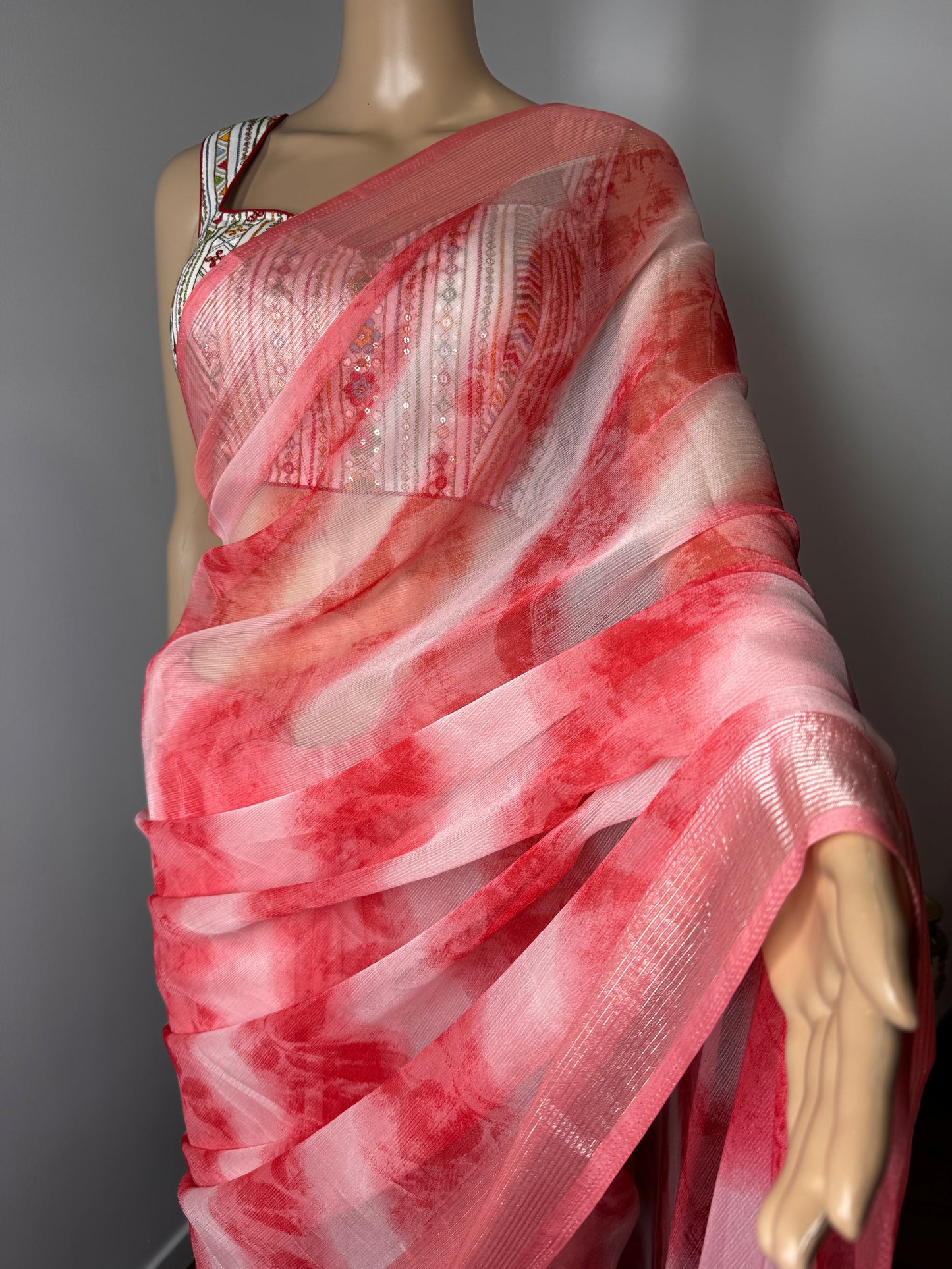 Chiffon saree