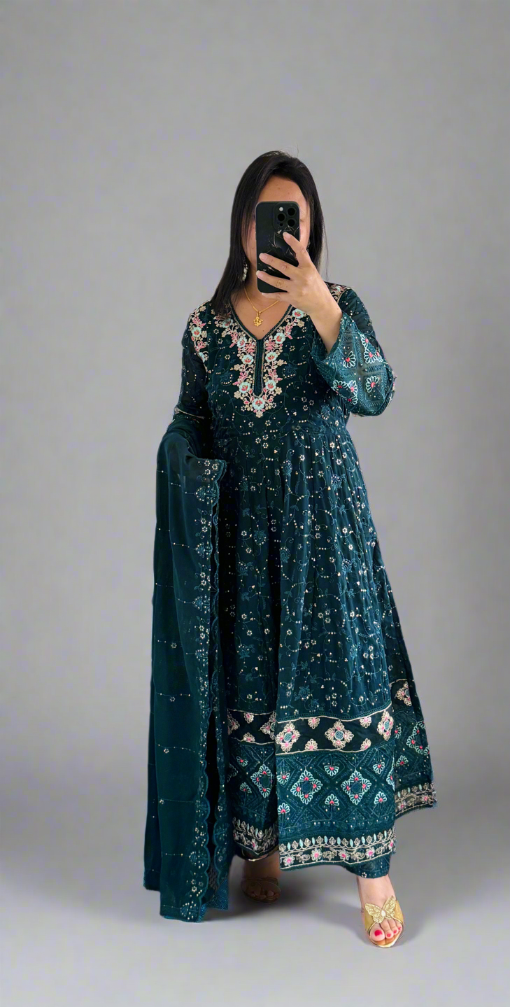 Georgette Anarkali