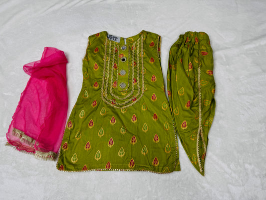Kids/girls kurtha set