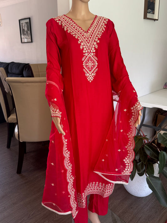 Silk Kurtha