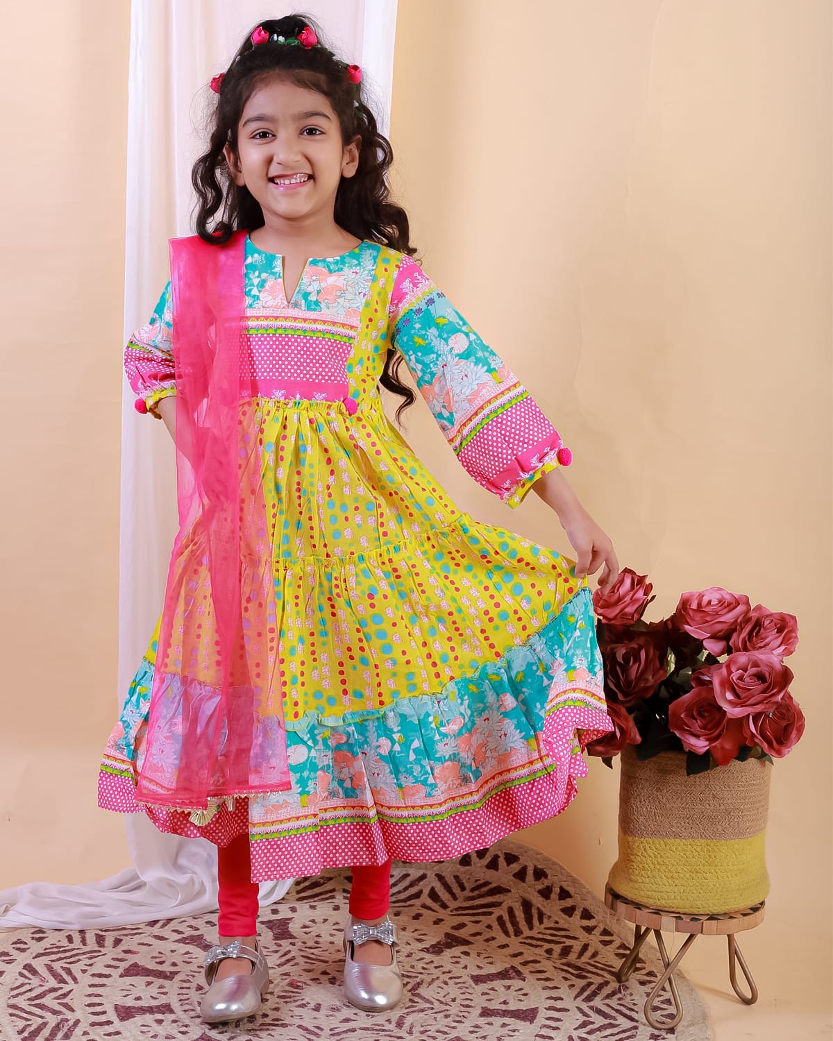 Girls Anarkali set