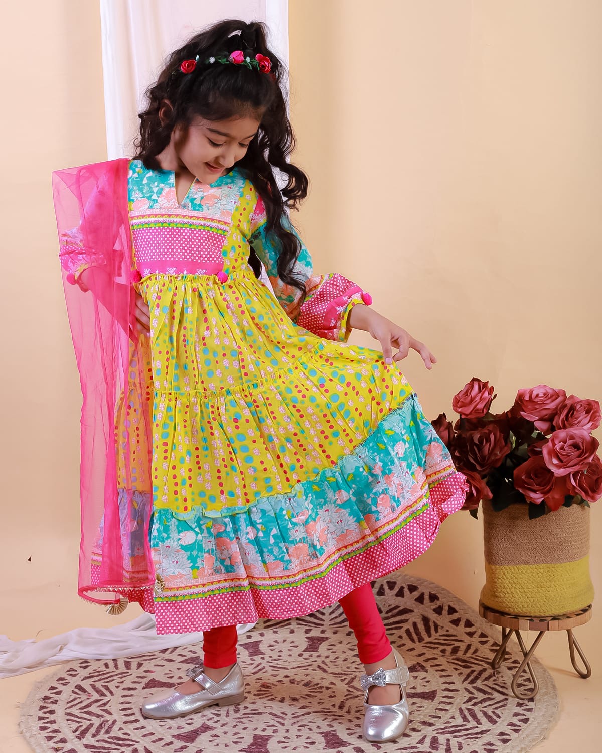 Girls Anarkali set
