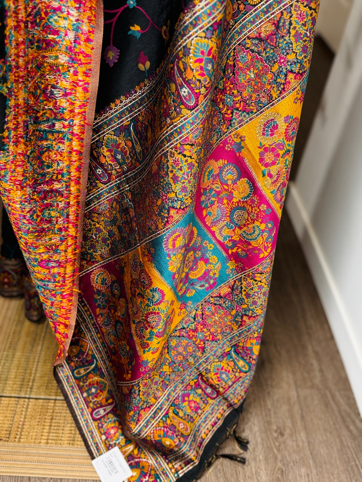 Pashmina silk saree
