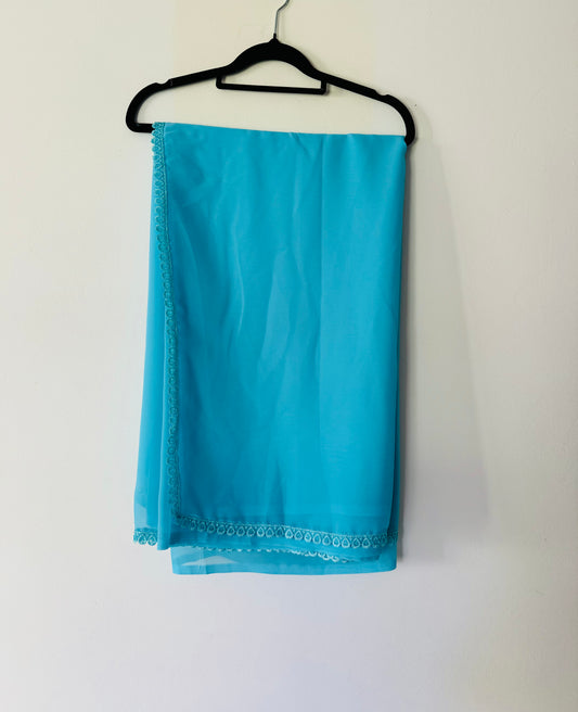 Blue Saree