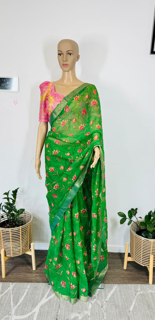 Chiffon saree