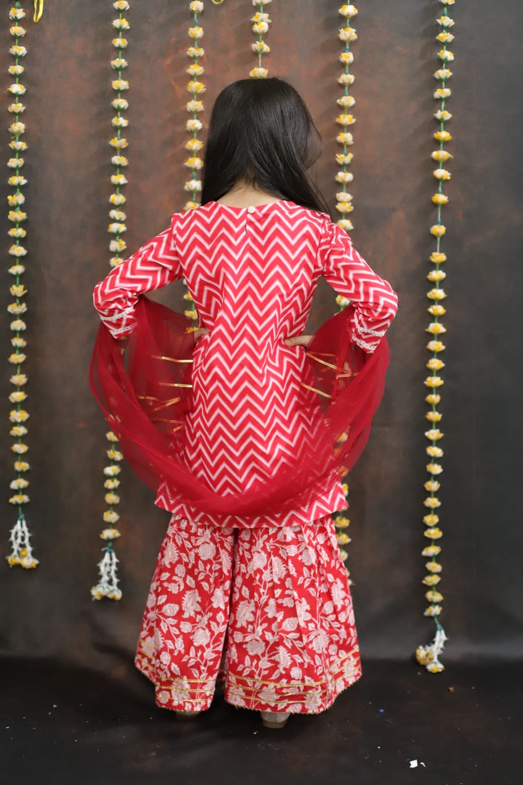 Girls sharara set