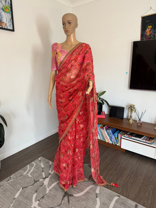 Georgette Saree