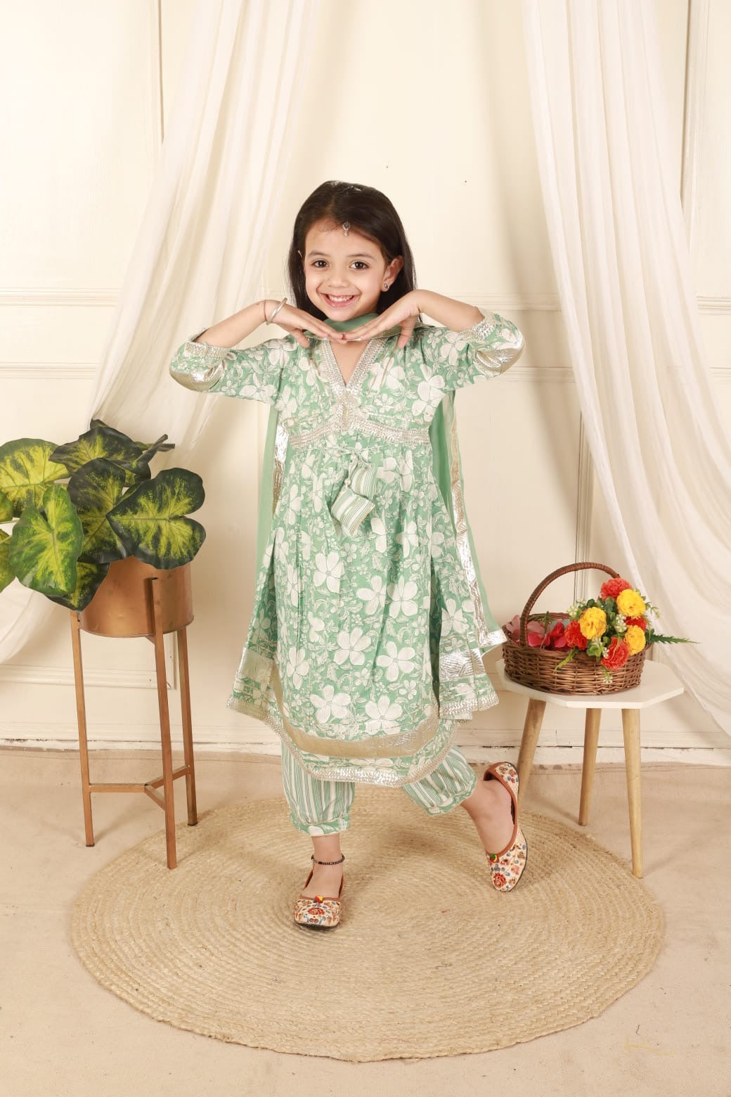 Kids cotton Kurtha