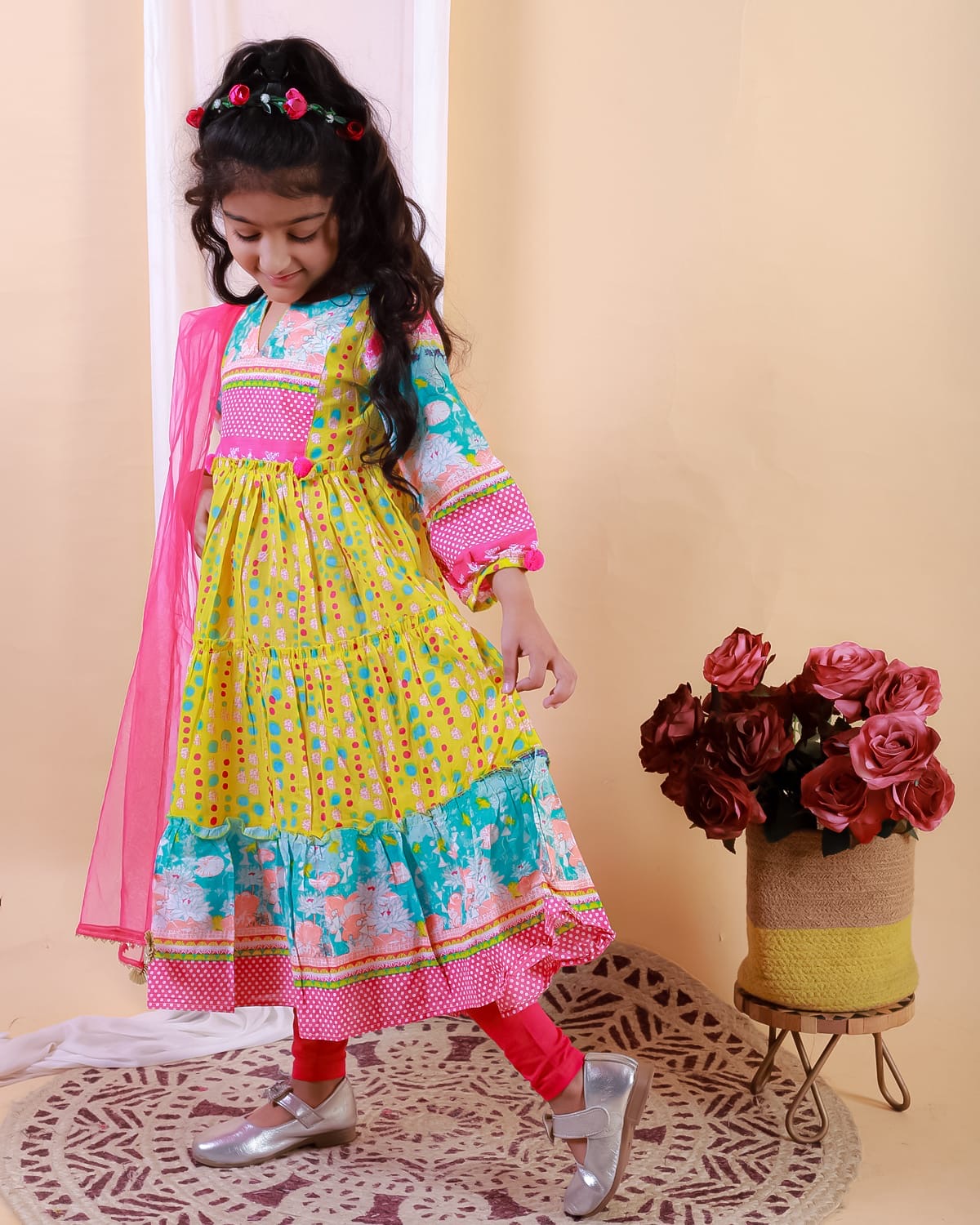 Girls Anarkali set