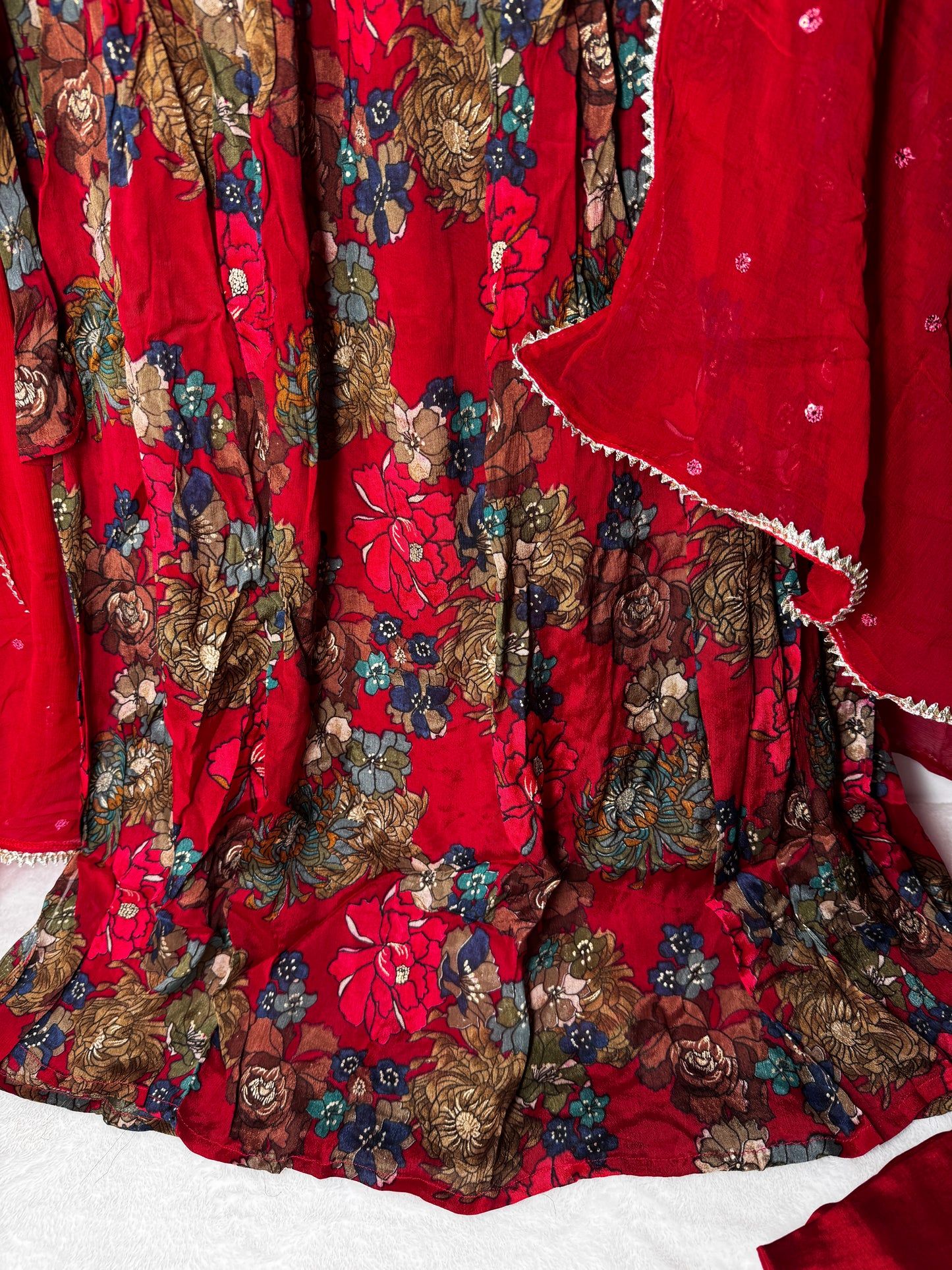 Aalia inspired kurtha set