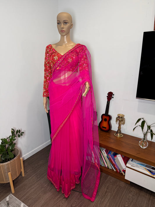 Net saree