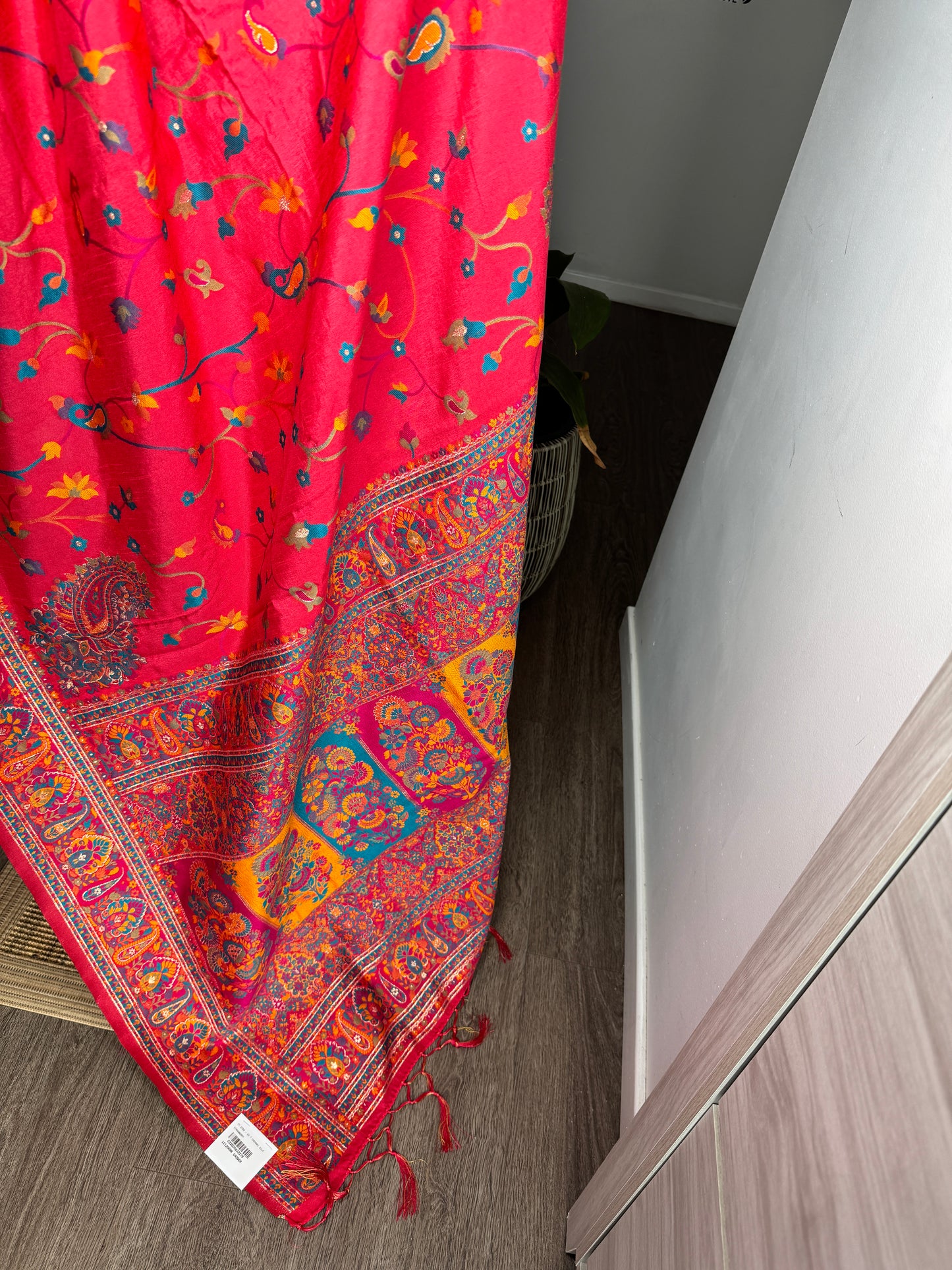 Pashmina silk saree