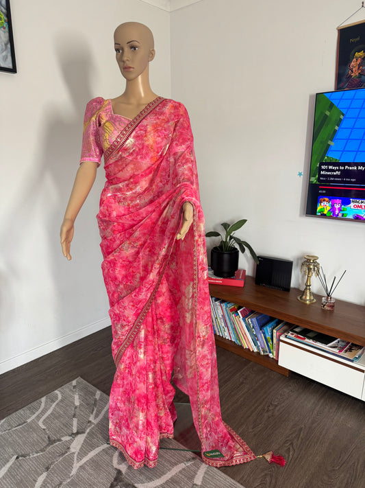 Georgette Saree