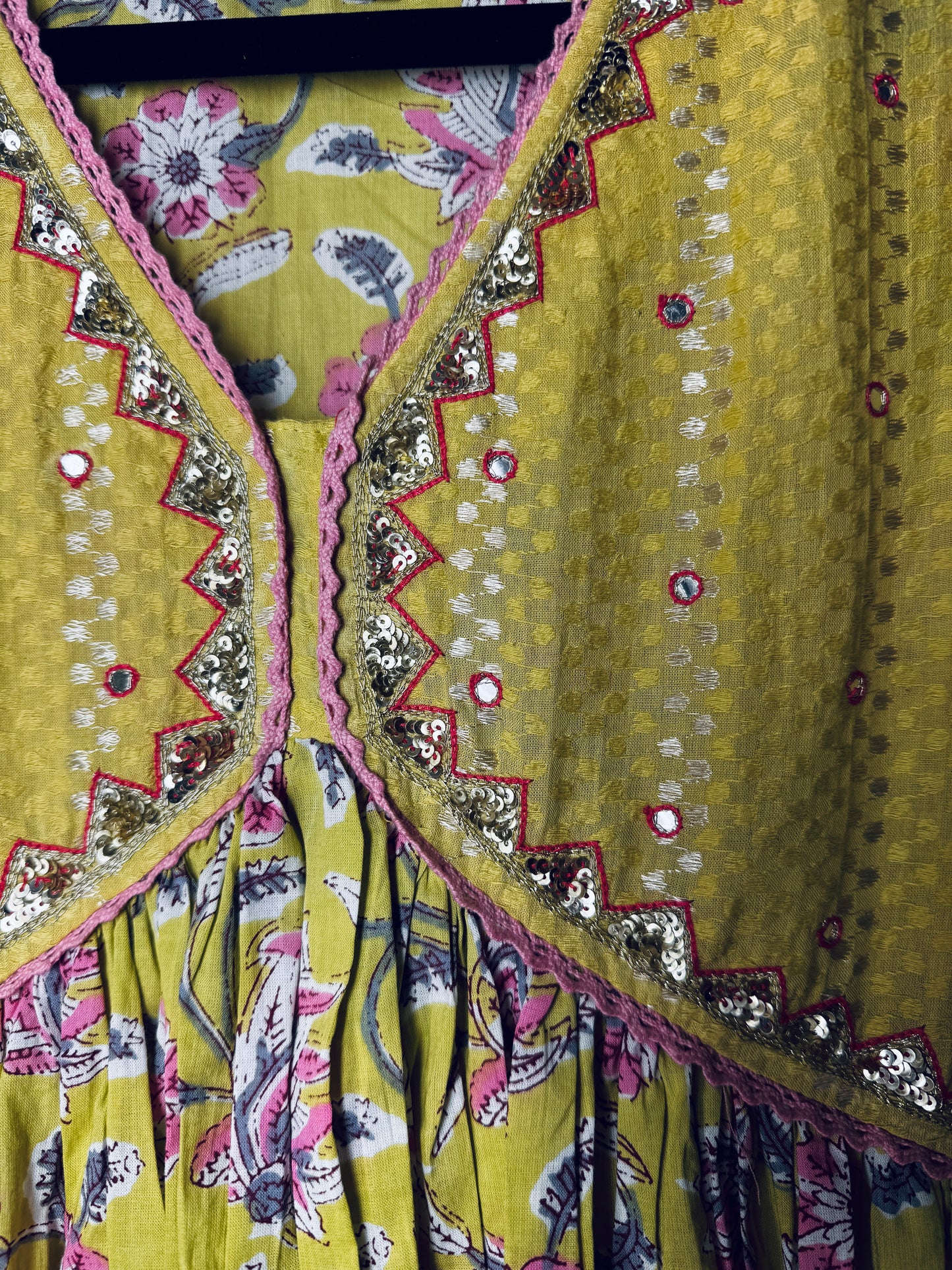 Cotton Anarkali set