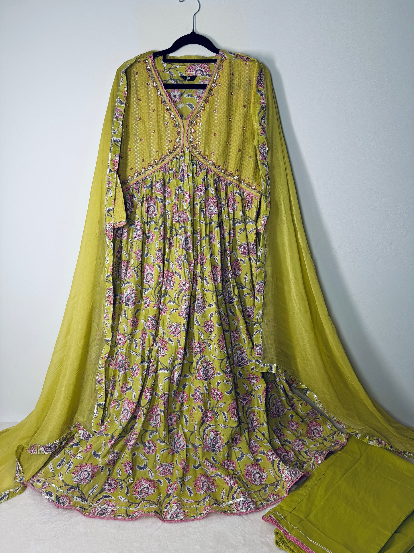 Cotton Anarkali set