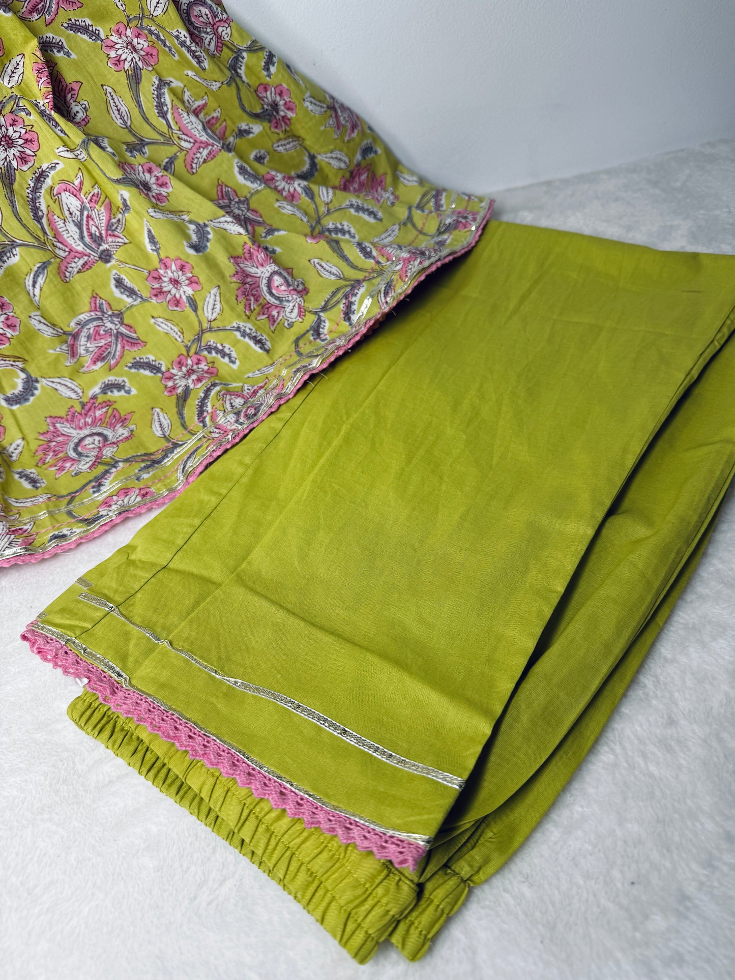 Cotton Anarkali set